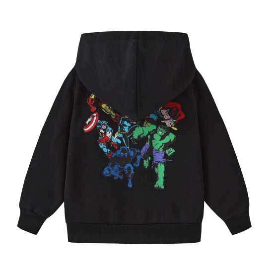 Character Tracksuit Set Juniors Марвел Черно Детски спортни екипи