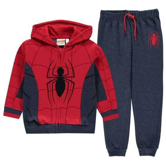 Детски спортни екипи Character Tracksuit Set Juniors Спайдърмен Character Tracksuit Set Juniors Спайдърмен Детски спортни екипи