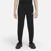 Nike Dri-FIT Academy Pro Little Kids' Knit Soccer Pants Black/White Детски долнища за бягане