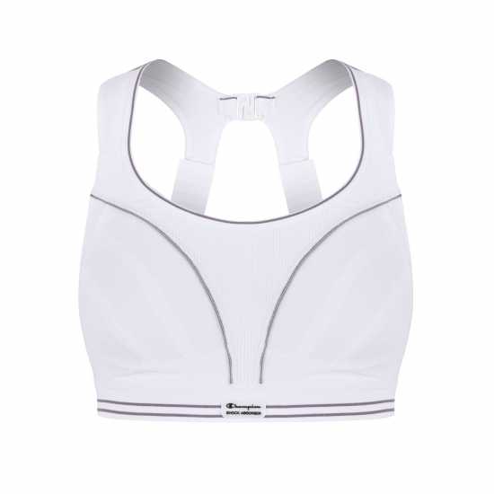 Shock Absorber Ultimate Run Bra White Shock Absorber Ultimate Run Bra White