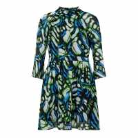 Biba Дамска Рокля Women's Keyhole Skater Dress  