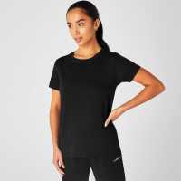 La Gear Дамска Тениска Pocket T Shirt Ladies Black Дамски тениски и фланелки