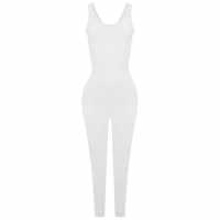 Honeyz 2-Way Jumpsuit Womens Бяло Дамски дълги и къси гащеризони