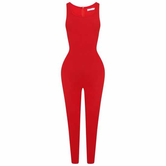 Honeyz 2-Way Jumpsuit Womens Червено Дамски дълги и къси гащеризони