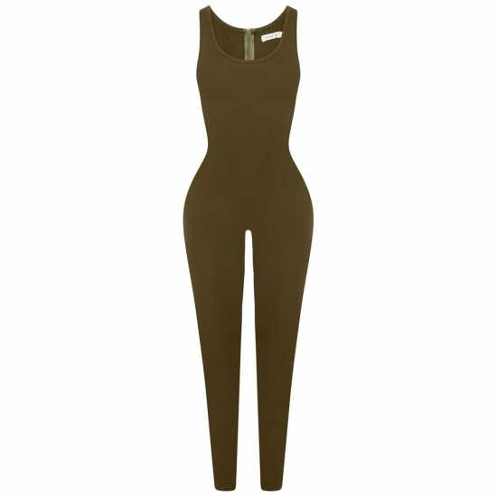 Honeyz 2-Way Jumpsuit Womens Хаки Дамски дълги и къси гащеризони