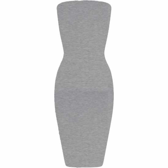 Дамска Рокля Honeyz Women's Boobtube Midi Bodycon Dress Сиво 