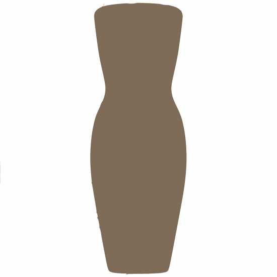 Дамска Рокля Honeyz Women's Boobtube Midi Bodycon Dress Хаки 