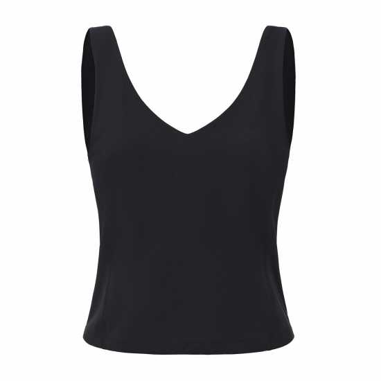LA Gear LA Gear V-Neck Active Tank Top Womens Black 