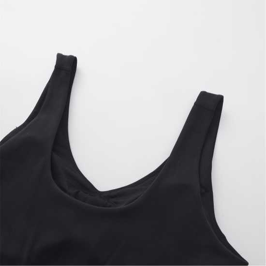 LA Gear LA Gear V-Neck Active Tank Top Womens Black 