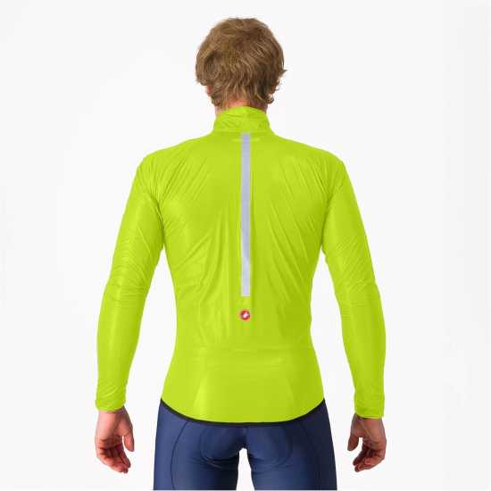 Castelli Дълго Мъжко Яке Squall Shell Jacket Mens Електрическа лимона Castelli Дълго Мъжко Яке Squall Shell Jacket Mens Електрическа лимона