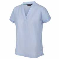 Regatta Jacinda Short Sleeve Shirt Blue Skies Дамски ризи и тениски