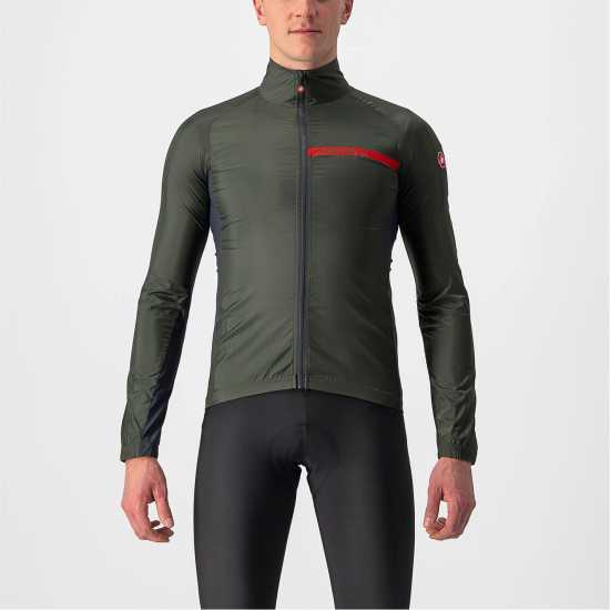 Castelli Мъжко Яке Squadra Stretch Jacket Mens  