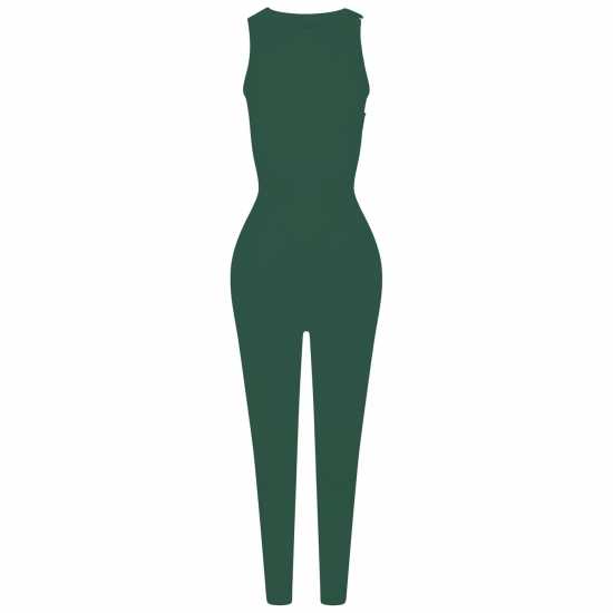 Honeyz Snatched Jumpsuit Womens Зелено Дамски дълги и къси гащеризони