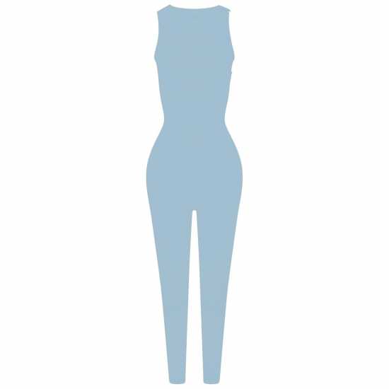Honeyz Snatched Jumpsuit Womens Синьо Дамски дълги и къси гащеризони
