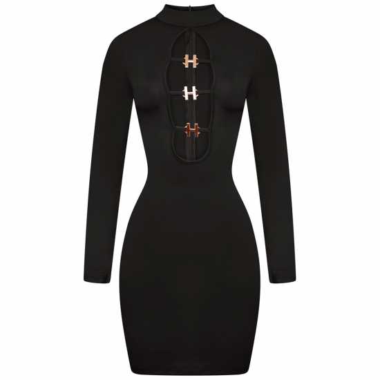 Honeyz Women's Mini Dress Черно 