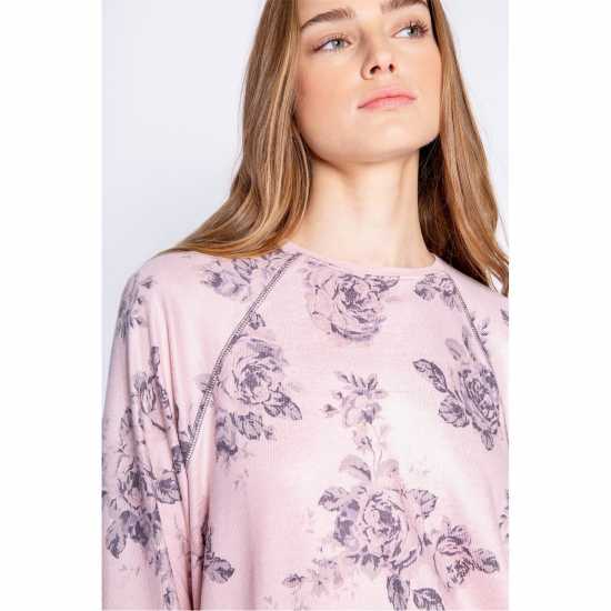 Дамски пижами Salvage Floral Crew Neck Salvage Floral Crew Neck Дамски пижами