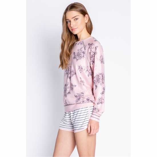 Дамски пижами Salvage Floral Crew Neck Salvage Floral Crew Neck Дамски пижами