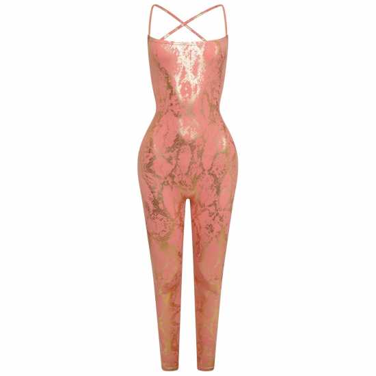 Honeyz Jumpsuit Womens Розово Дамски поли и рокли