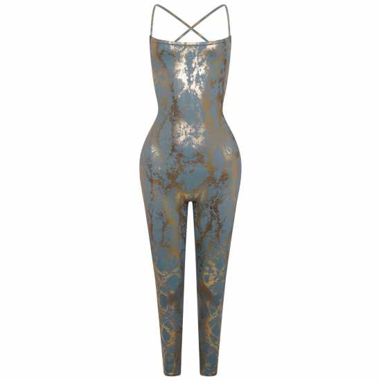 Honeyz Jumpsuit Womens Синьо Дамски поли и рокли
