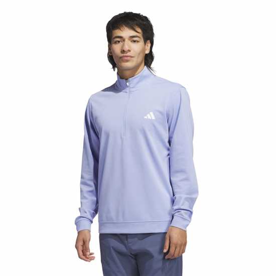 Мъжки полар Adidas Elevated Quarter Zip Sweatshirt Adidas Elevated Quarter Zip Sweatshirt Мъжки полар