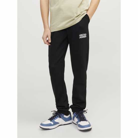 Детски долнища на анцуг Jack And Jones Jogging Bottoms Infant Черно Jack And Jones Jogging Bottoms Infant Черно Детски долнища на анцуг