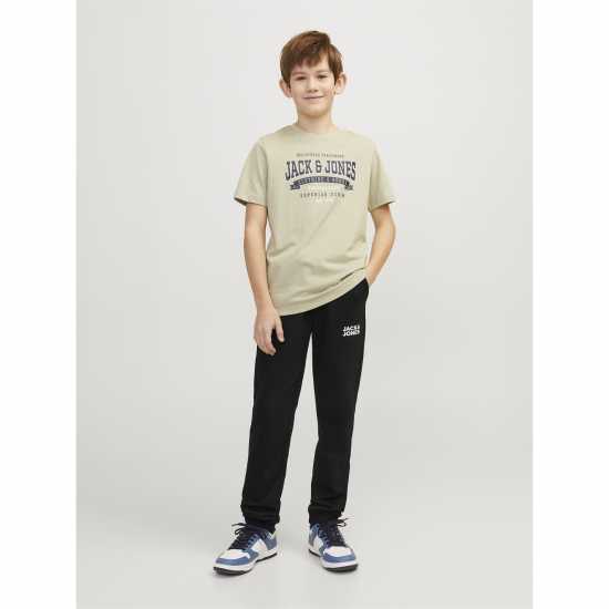 Детски долнища на анцуг Jack And Jones Jogging Bottoms Infant Черно Jack And Jones Jogging Bottoms Infant Черно Детски долнища на анцуг