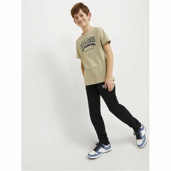 Детски долнища на анцуг Jack And Jones Jogging Bottoms Infant Черно Jack And Jones Jogging Bottoms Infant Черно Детски долнища на анцуг