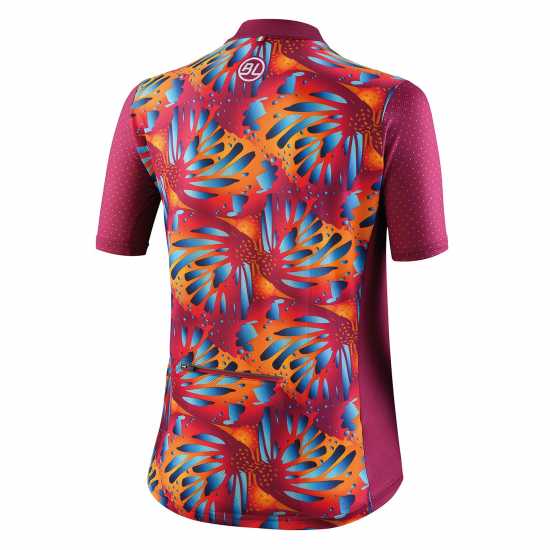 Дамска Фланелка Bicycle Line Dalia Short Sleeve Jersey Ladies Лилаво 