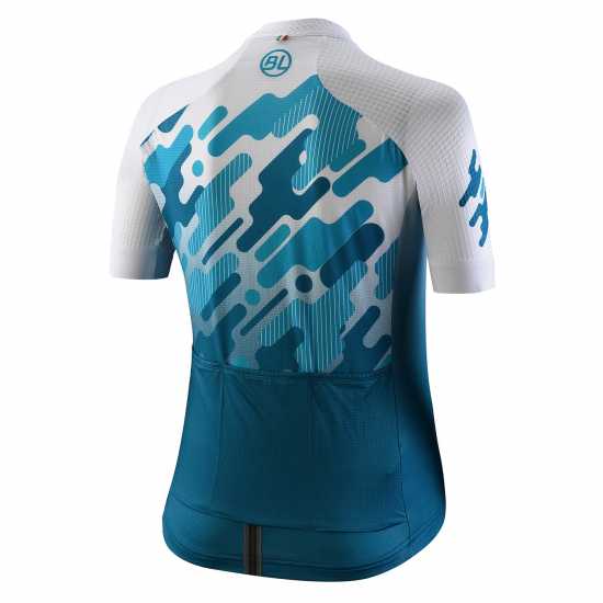 Bicycle Line SS Jersey Arya Ld99 Бяло/Тюркоазено Bicycle Line Ss Jersey Arya Ld99 Бяло/Тюркоазено