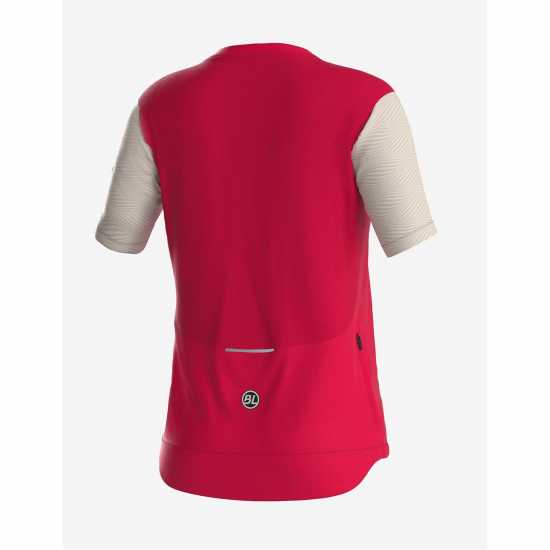 Bicycle Line Women's Zoe Half Zip Short Sleeve Cycling Jersey Фуксия Bicycle Line Women's Zoe Half Zip Short Sleeve Cycling Jersey Фуксия