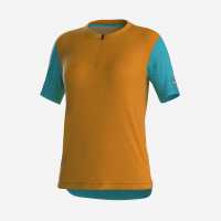 Дамска Фланелка Bicycle Line Zoe Short Sleeve Jersey Ladies Горчица Дамска Фланелка Bicycle Line Zoe Short Sleeve Jersey Ladies Горчица