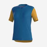 Дамска Фланелка Bicycle Line Zoe Short Sleeve Jersey Ladies Авио синьо Дамска Фланелка Bicycle Line Zoe Short Sleeve Jersey Ladies Авио синьо