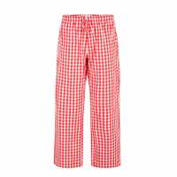 Linea Pj Bottoms Ld99 Червено/Бяло Дамски пижами