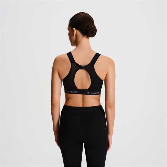 Shock Absorber Ultimate Run Bra Padded Black Shock Absorber Ultimate Run Bra Padded Black