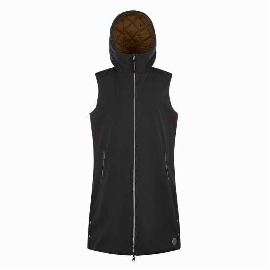 Museum Women's Reversible Sleeveless Gilet Черно 