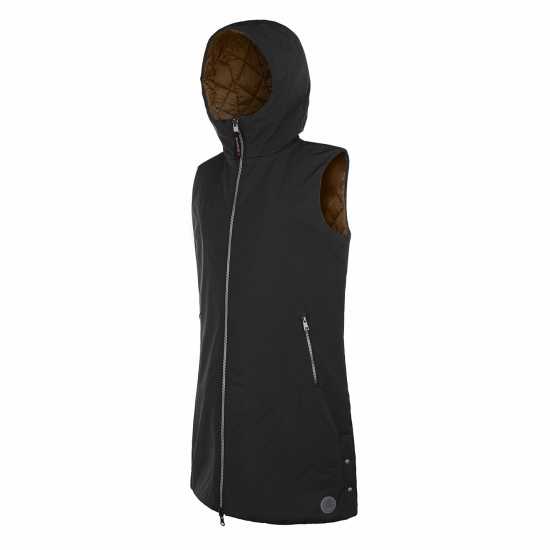 Museum Women's Reversible Sleeveless Gilet Черно 