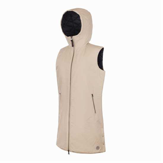 Museum Women's Reversible Sleeveless Gilet Кафяв ориз 