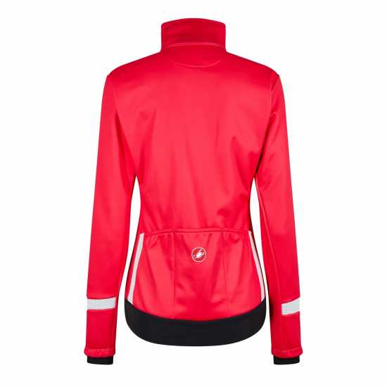 Castelli Колоездачно Яке Dinamica 2 Cycling Jacket Womens Хибискус 