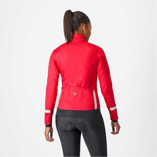 Castelli Колоездачно Яке Dinamica 2 Cycling Jacket Womens Хибискус 
