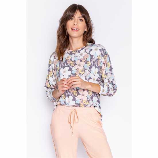 Флорална Риза Salvage Floral Shirt  Дамски пижами