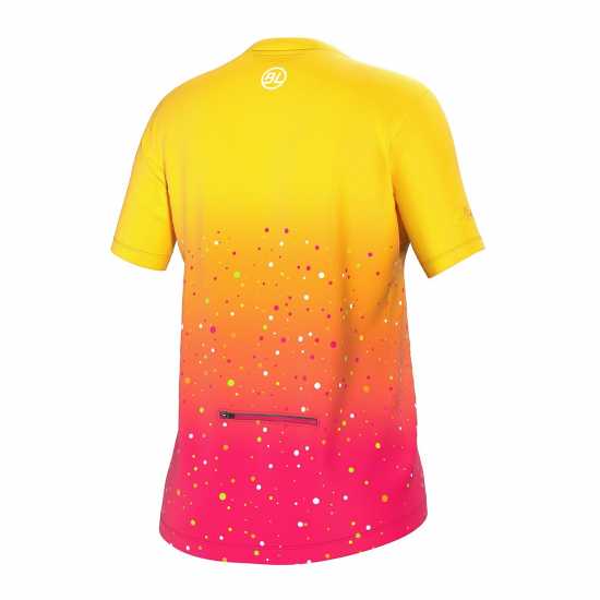 Bicycle Line Ss Zip Jersey Ma Ld99 Фуксия/Оранжево Bicycle Line Ss Zip Jersey Ma Ld99 Фуксия/Оранжево