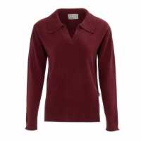 Дамски пуловери и жилетки Soulcal Cal Women Long Sleeve Polo Jumper Soulcal Cal Women Long Sleeve Polo Jumper Дамски пуловери и жилетки