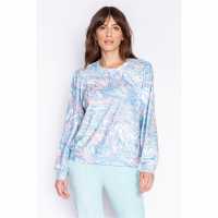 Salv Tie Die Watercolour Shirt  Дамски пижами