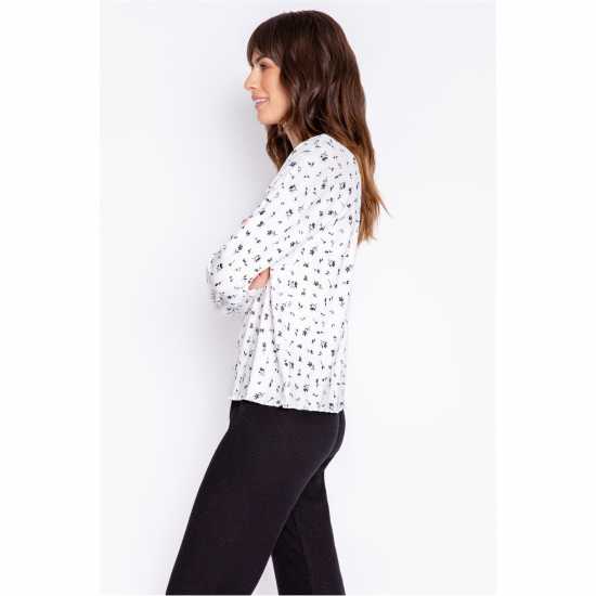 Дамски пижами Salv Crew Neck Shirt Salv Crew Neck Shirt Дамски пижами