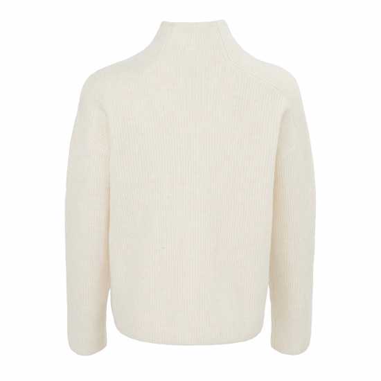 Miso Rib Jumper Women Бяло 