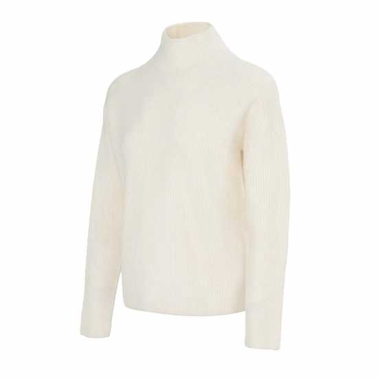 Miso Rib Jumper Women Бяло 