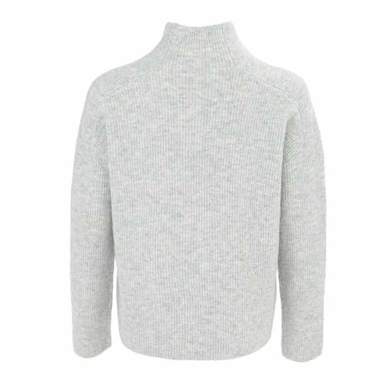 Miso Rib Jumper Women Светло сиво Дамски пуловери и жилетки