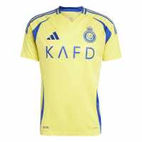 Футболни отбори и стоки Adidas Домакинска Футболна Фланелка Al Nassr Ronaldo Home Shirt 2024 2025 Adults Adidas Домакинска Футболна Фланелка Al Nassr Ronaldo Home Shirt 2024 2025 Adults Футболни отбори и стоки
