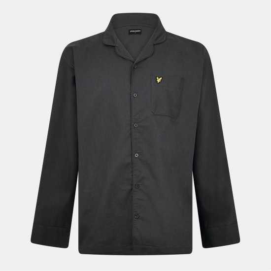 Lyle And Scott Pj Set Woven Sn99 Черно Мъжки пижами