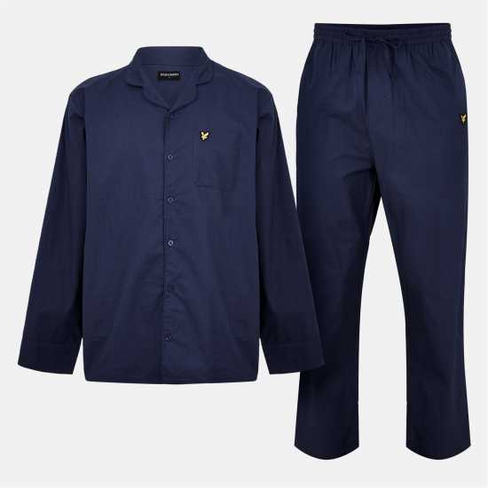 Мъжки пижами Lyle And Scott Pj Set Woven Sn99 Пикоат Lyle And Scott Pj Set Woven Sn99 Пикоат Мъжки пижами